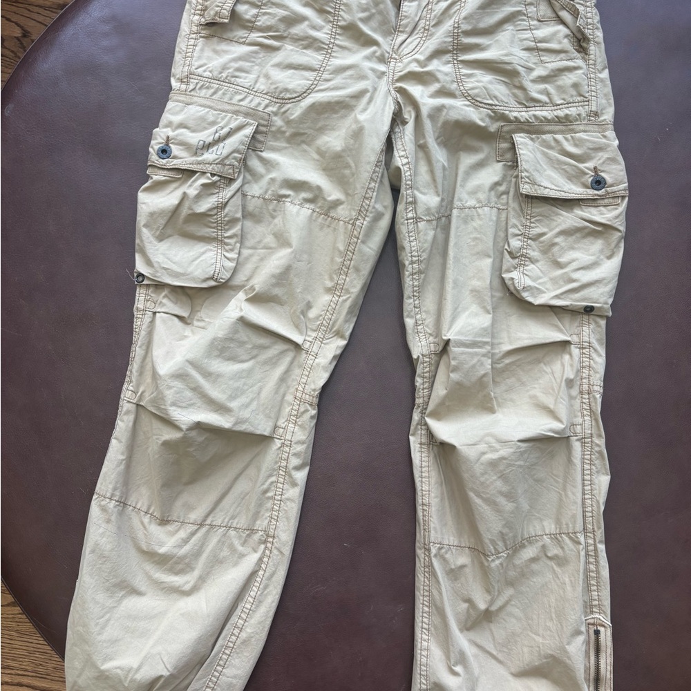 Y2K Vintage Womens Polo Jeans Co Ralph Lauren Cargo Pants Size 8